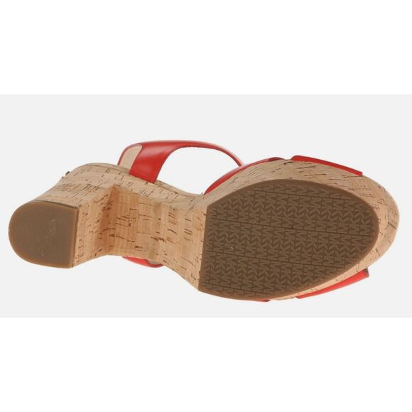 Michael Kors Natalia Mandarin Leather Platform Sandals - Size 8 - NWOB - Picture 7 of 7